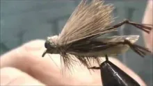 Video thumb for Tying a grasshopper