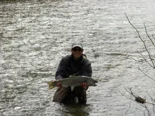 User submitted picture: My friend Jarret caught t...